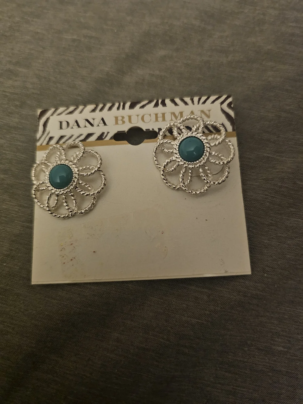 ✨ Dana Buchman Floral Stud Earrings ✨NWT_2